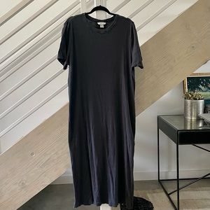 H&M Ribbed Cotton Maxi Dress XL